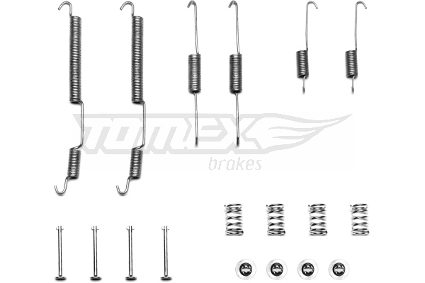 Sada príslużenstva brzdovej čeľuste TOMEX Brakes